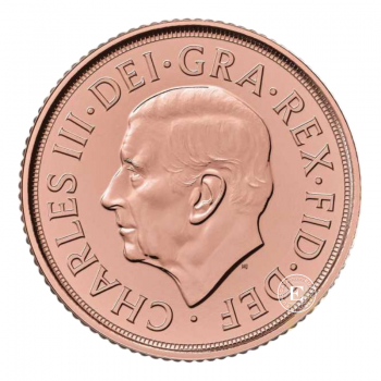 7.98 g soverenas Karalius Charlesas III, Didžioji Britanija 2022