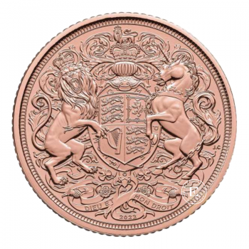 7.98 g soverenas Karalius Charlesas III, Didžioji Britanija 2022