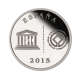 148.5 g silver PROOF coin set World Heritage Cities, Spain 2014-2015