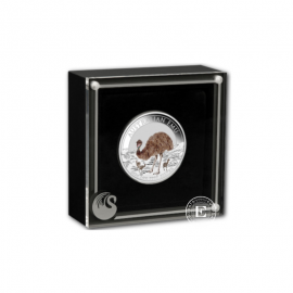 1 oz (31.10 g) silver colored coin Australian Emu, Australia 2024 (with certificate)