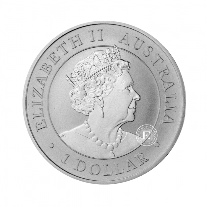 1 oz (31.10 g) Silbermünze Super Pit, Australien 2021