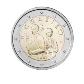 2 Eur coin Healthcare professions, Italy 2021
