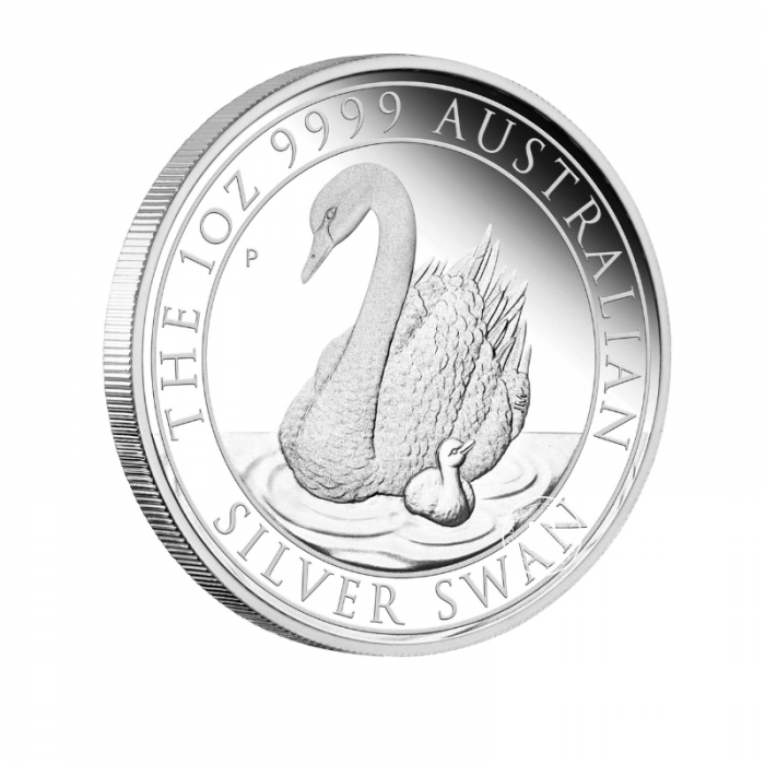 1 oz  (31.10 g) silver coin Swan, Australia 2018