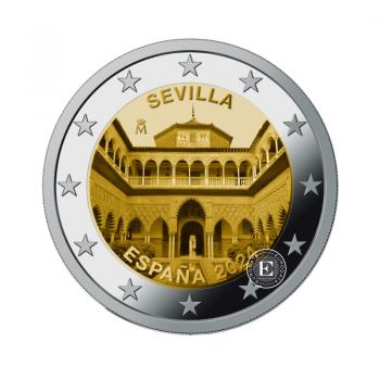2 Eur moneta Katedra, Ispanija 2024