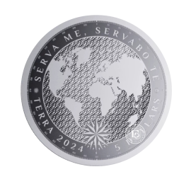 1 oz (31.10 g) silbermünze Terra, Tokelau 2024
