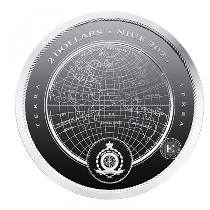 1 oz (31.10 g) silbermünze Terra, Tokelau 2025