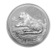 1 oz (31.10 g) srebrna moneta Lunar II  - Year of the Tiger, Australia 2010