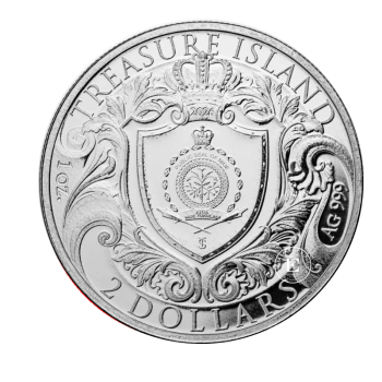 1 oz (31.10 g) sidabrinė moneta Lobių sala, Niujė 2026