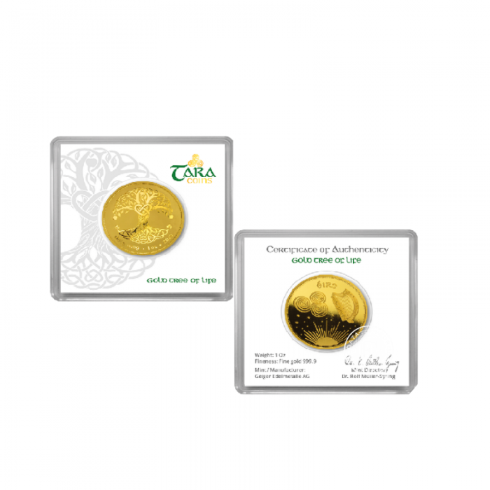 1 oz (31.10 g) gold coin Gold tree of life Tara, Germany 2025