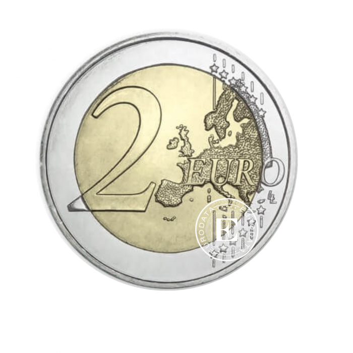 2 Eur moneta Didžiojo hercogo Jeano skyrimo įgaliotiniu 50-metis, Liuksemburgas 2011