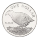 1 Dollar (27.20 g) Silbermünze Takahe, Neuseeland 1982