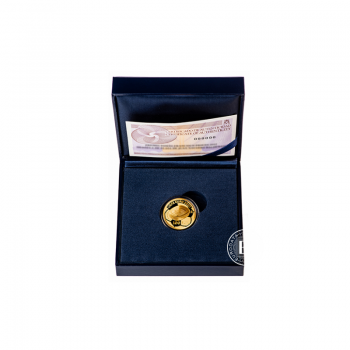 100 Eur (6.75 g) auksinė PROOF moneta UEFA EURO 2020, Ispanija 2020