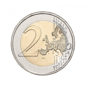 2 Eur moneta UNICEF organizacijos 75 metų sukaktis, Prancūzija 2021