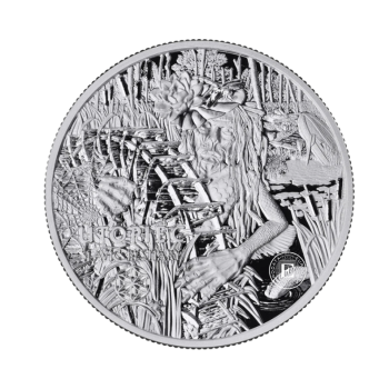 1 oz (31.10 g) pièce d'argent Slavic Beasts - Utopiec, Cameroun 2026, 999