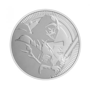 1 oz (31.10 g) sidabrinė moneta Star Wars - Darth Vader, Niujė 2020