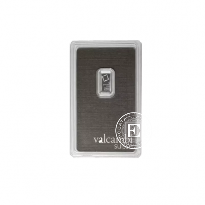 1 g platinum bar Valcambi 999.5