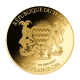 1/1000 oz pièce d'or Gemini, Tchad