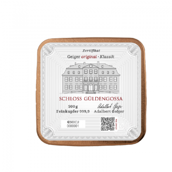 500 g vario luitas, Geiger Edelmetalle 999.9
