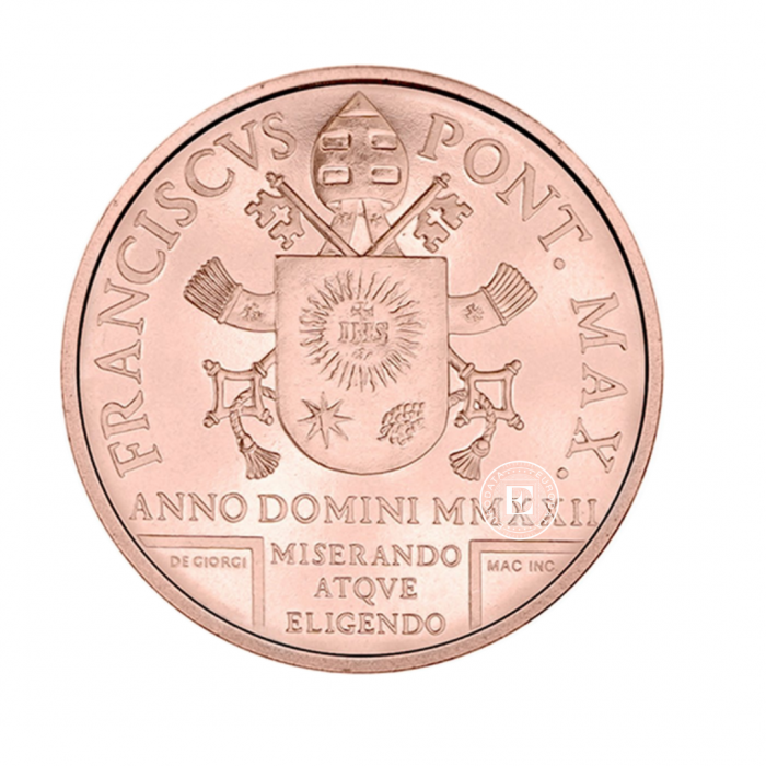 20 Eur (15 g)  moneta na karcie Saint Peter’s Basilica, Watykan 2022