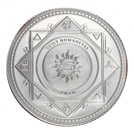 1 oz (31.10 g) silver coin Vivat Humanitas, Tokelau 2020