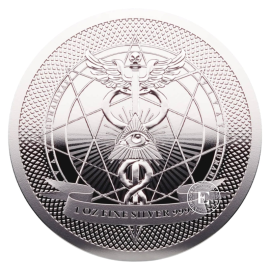 1 oz (31.10 g) srebrna moneta Vivat Humanitas, Niue 2025