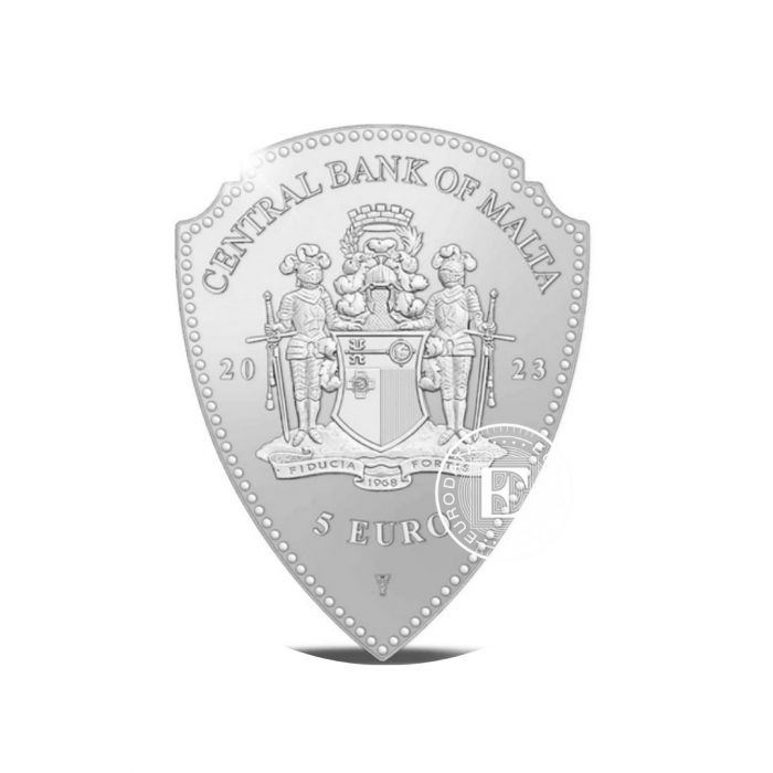 1 oz  (31.10 g) pièce PROOF  en argent de 100 ans Worner Bros, Malte 2023