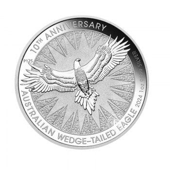 1 oz (31.10 g) sidabrinė moneta Pleištauodegis erelis, Australija 2024