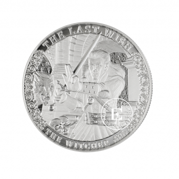 1 oz (31.10 g) sidabrinė moneta Raganius, Paskutinis noras, Niujė 2023