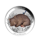 1 oz (31.10 g) srebrna kolorowa moneta Wombat, Australia 2023