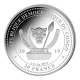 1 oz (31.10 g) silver coin Giraffe, Congo 2019