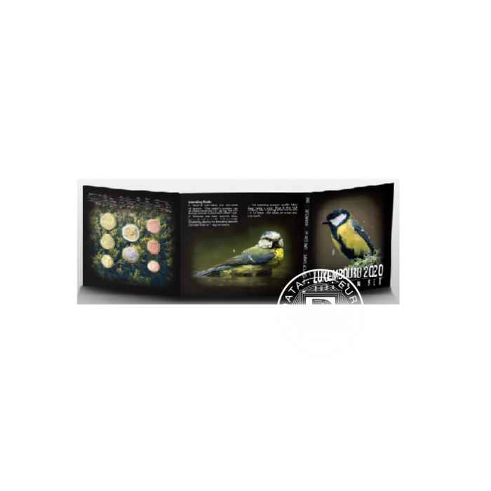 3.88 Eur coin set, Luxembourg 2020